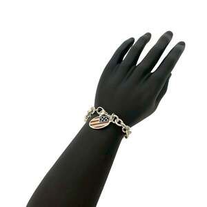 TIFFANY Authentic Silver Charm Bracelet